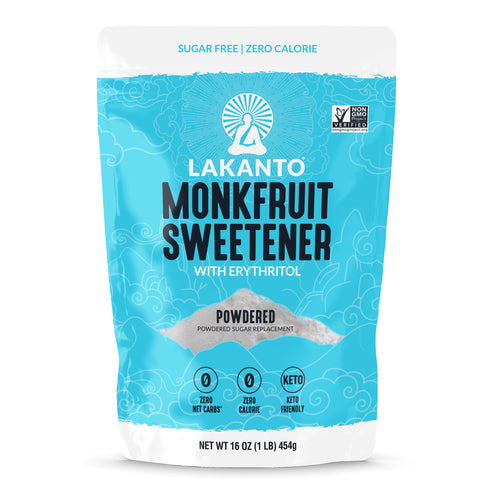 Lakanto Powdered Monk Fruit Sweetener - 16 Oz - Sweetener