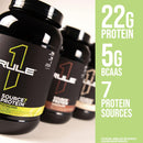 Rule 1 Source 7 Protein - Cookies & Crème Gelato Series 2lb - Protein Powder