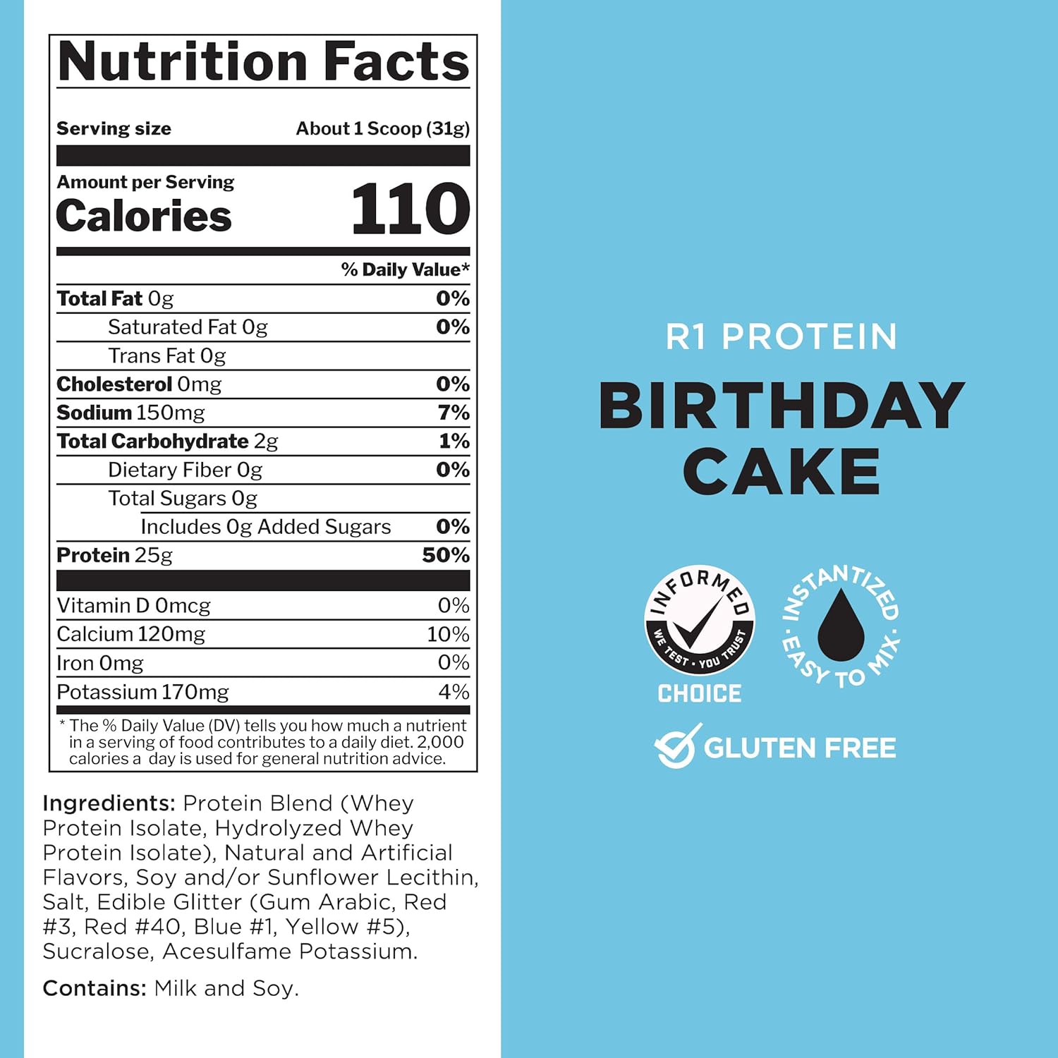Rule 1 R1 Protein Whey Protein Isolate