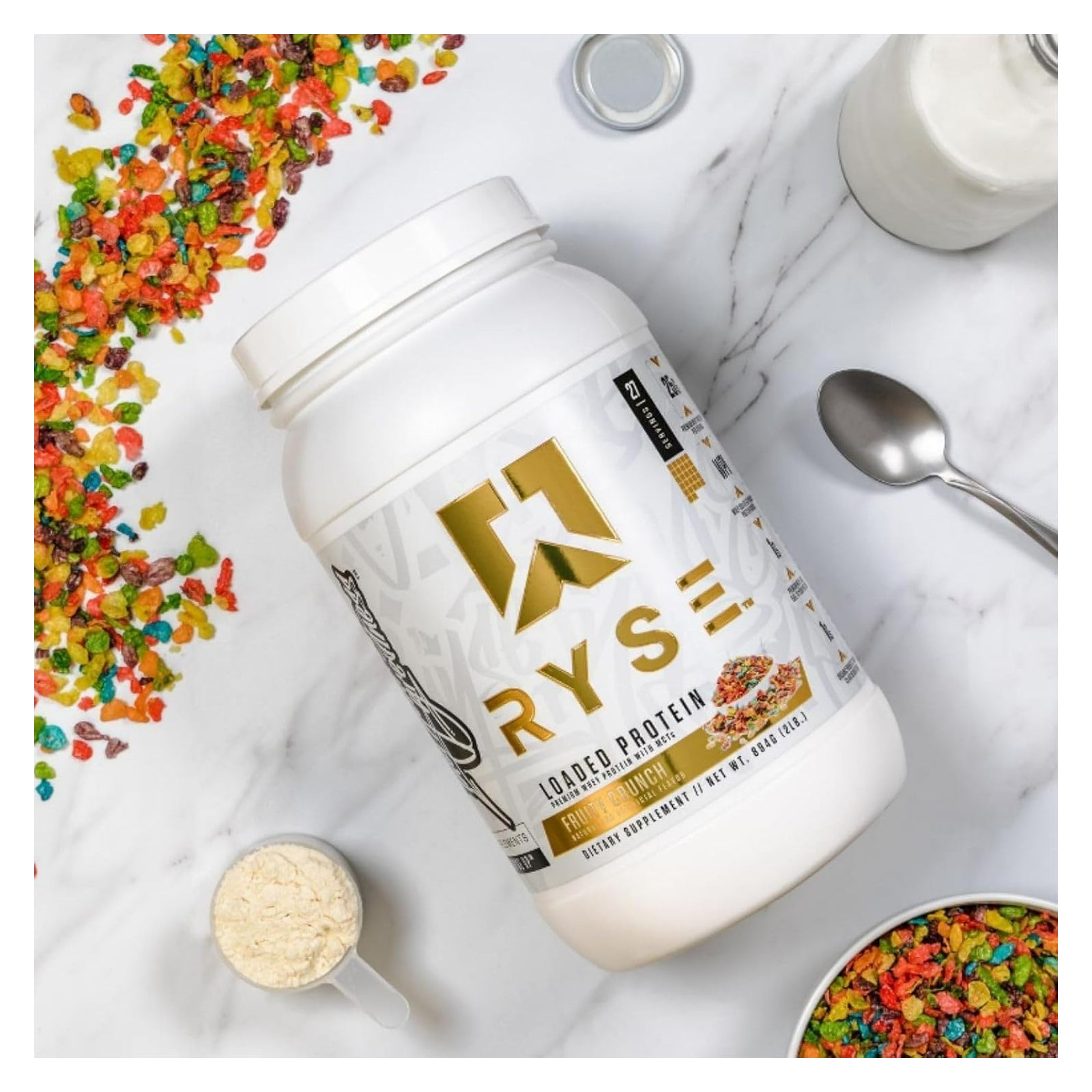 Ryse Loaded Protein Fruity Crunch / 27 Servings