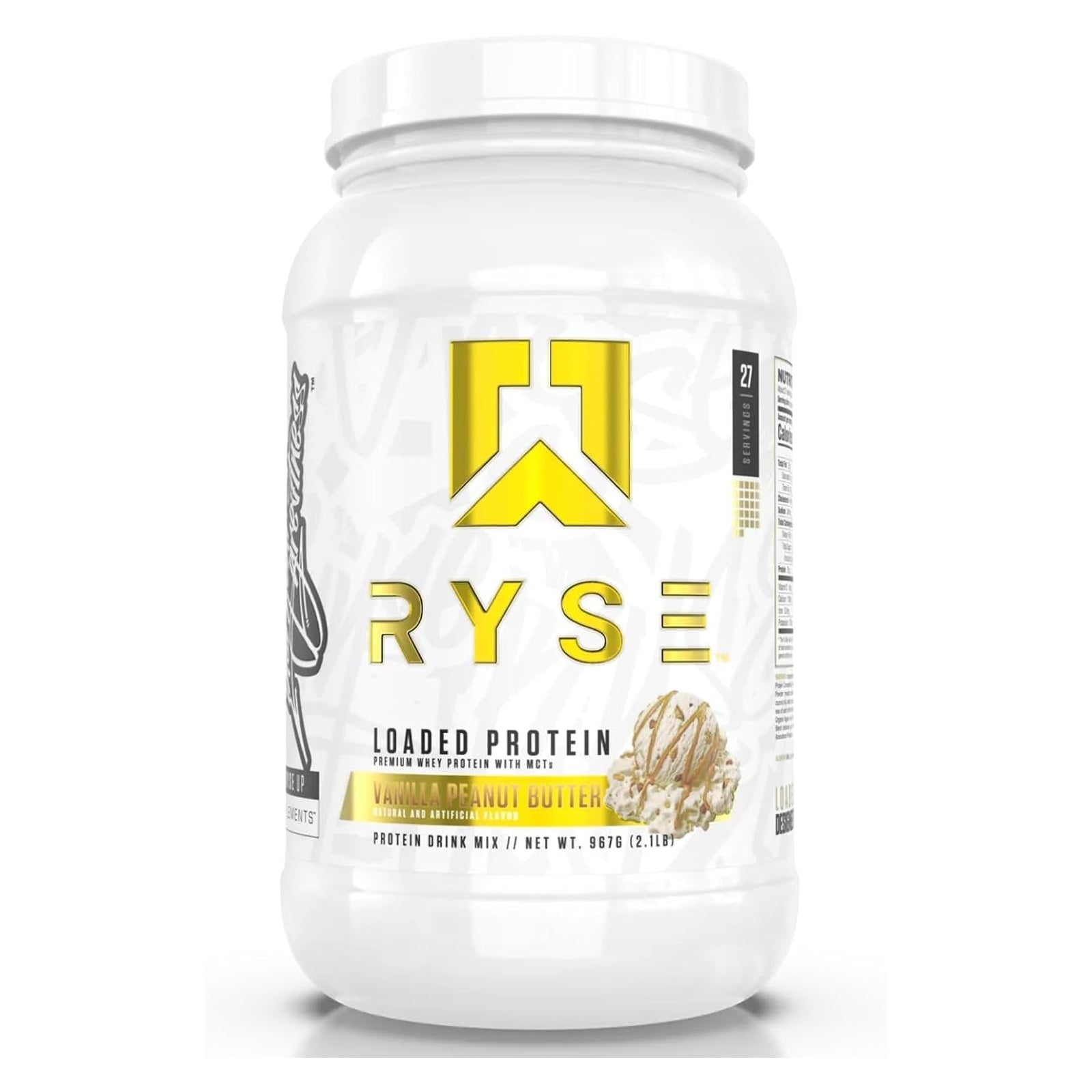 Ryse Loaded Protein Vanilla Peanut Butter / 27 Servings