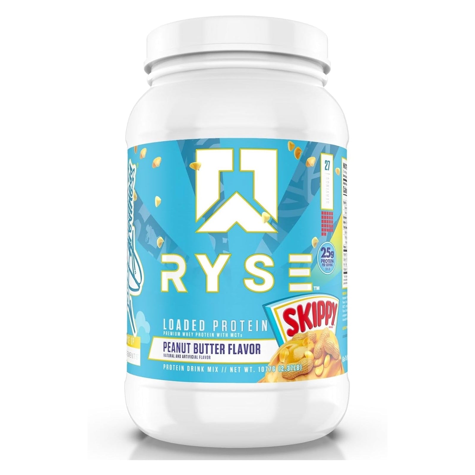 Ryse Loaded Protein Skippy Peanut Butter / 27 Servings