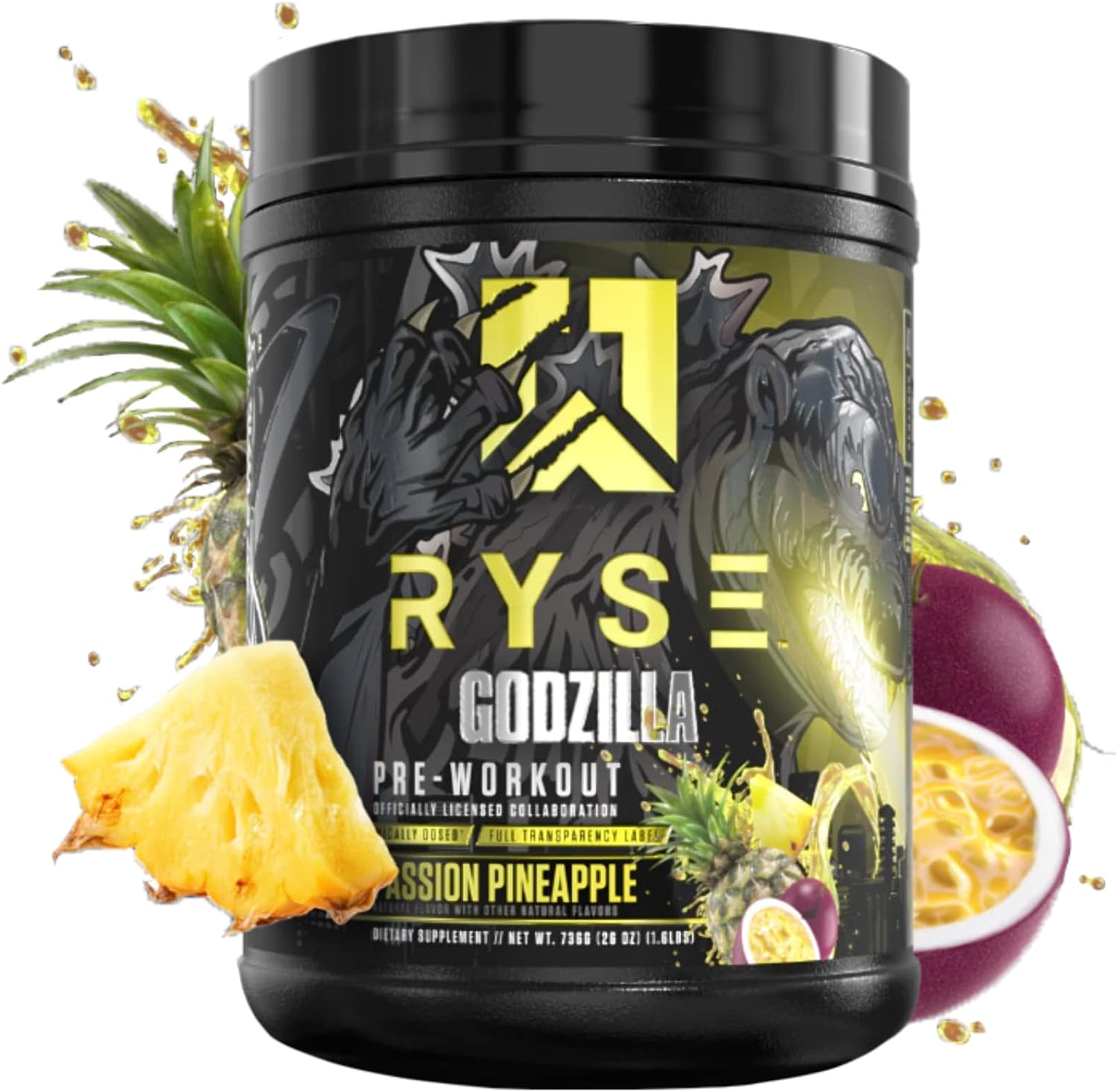 Ryse Godzilla Preworkout Passion Pineapple / 732g