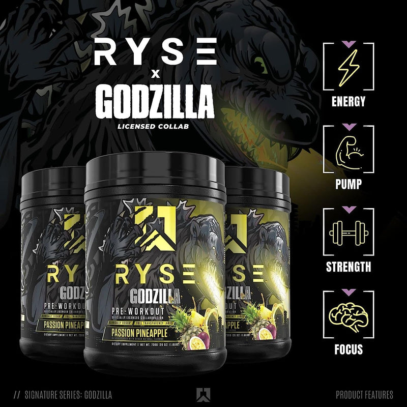 Ryse Godzilla Preworkout Passion Pineapple / 732g