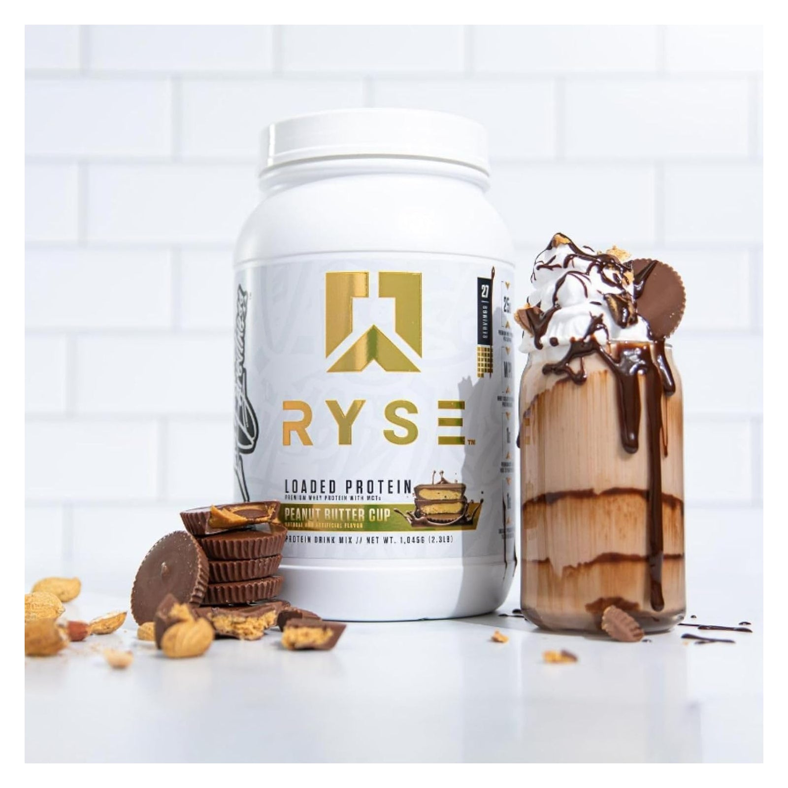 Ryse Loaded Protein Chocolate Peanut Butter / 27 Servings