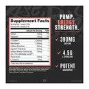 Ryse Loaded Pre-workout - Ring Pop 30 servings - Pre-workout