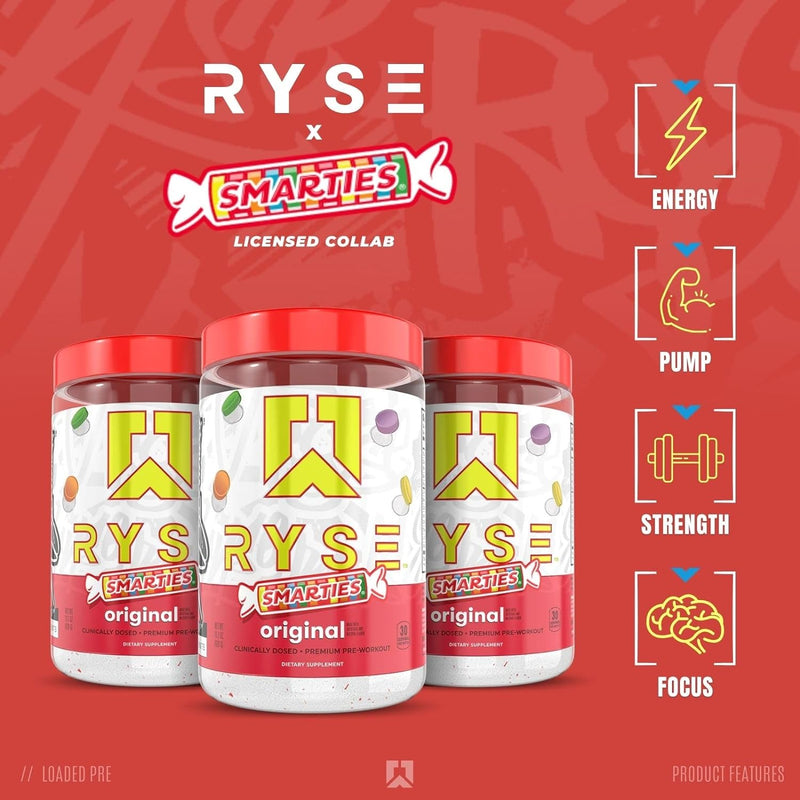 Ryse Loaded Preworkout Smarties (Rocket Candy) / 426g