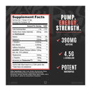 Ryse Loaded Pre-workout - Smarties (Rocket Candy) 30 servings - Pre-workout