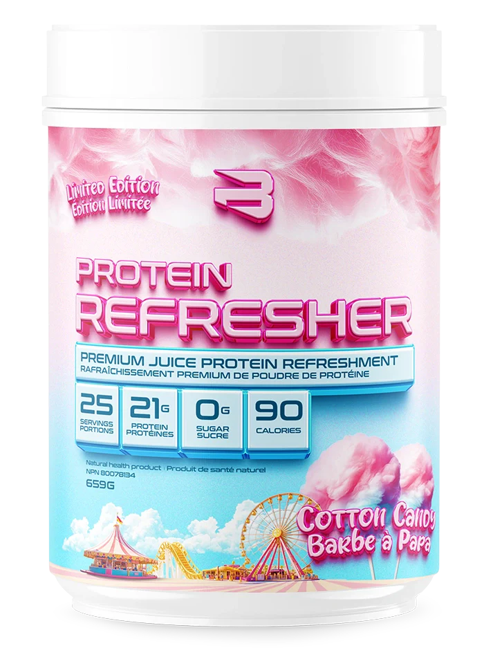 Believe Supplements Protein Refresher - Cotton Candy 25 servings - Protein Powder