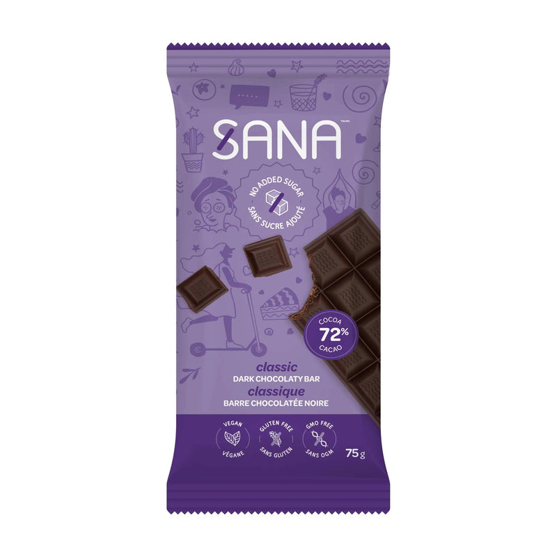 Sana Dark Chocolaty Bar Dark Chocolaty Classic / 75g