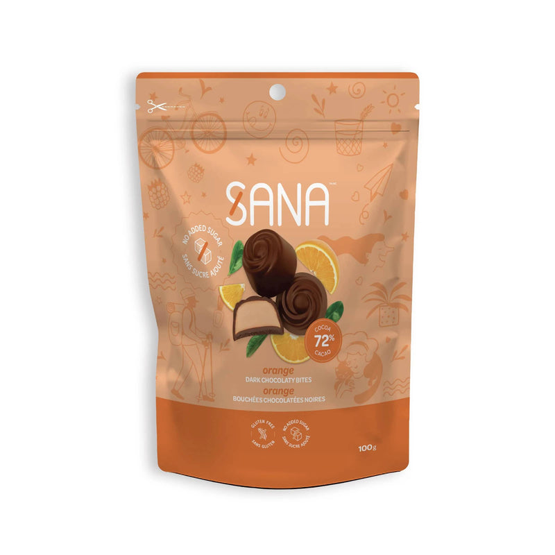 Sana Protein Bites Dark Chocolaty Orange / 100g
