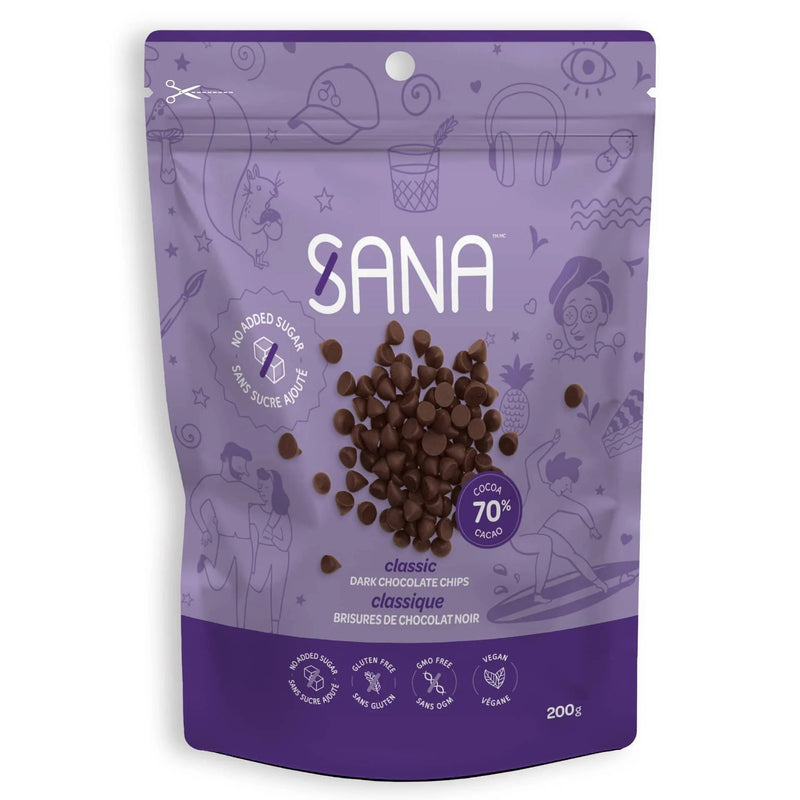 Sana Chips Dark Chocolaty Classic / 200g