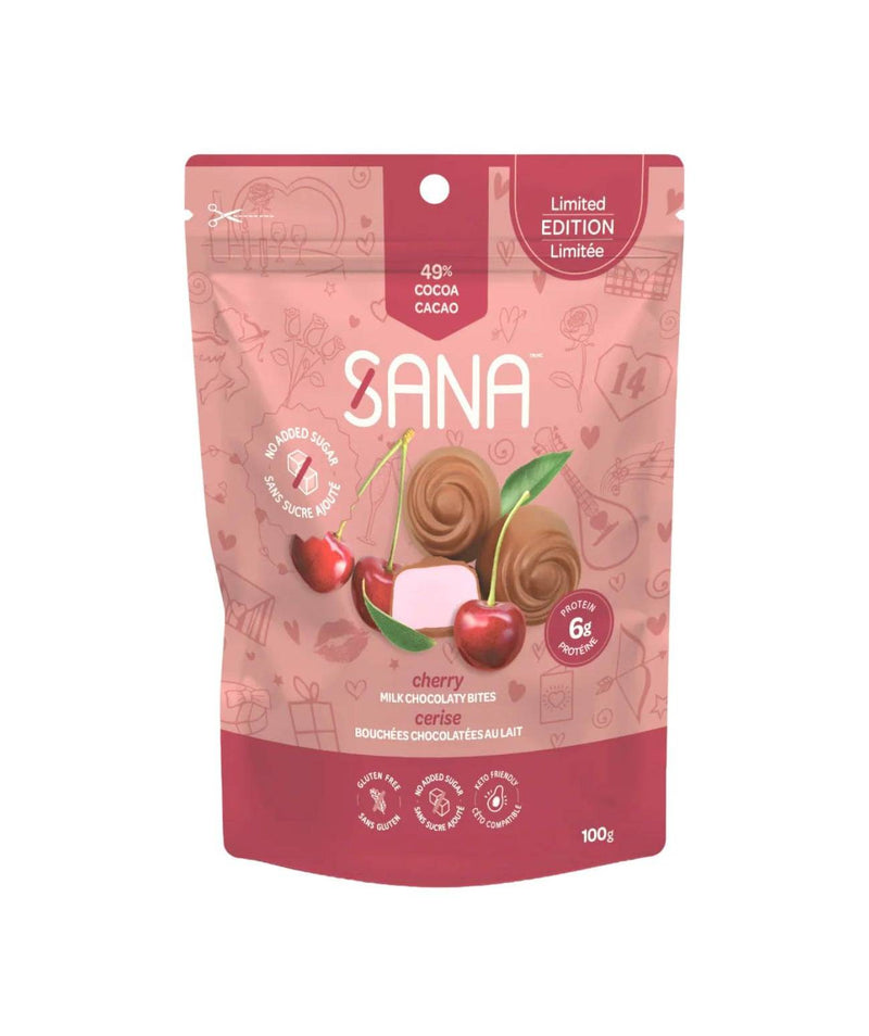 Sana Protein Bites Milk Chocolaty Cherry / 100g
