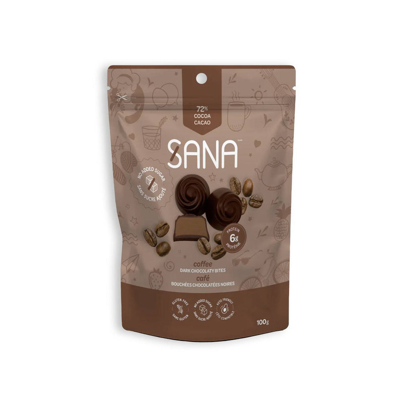 Sana Protein Bites Dark Chocolaty Coffee / 100g
