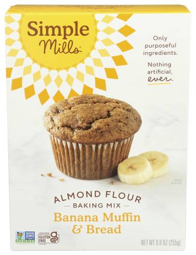 Simple Mills Banana Muffin And Bread Baking Mix 9 Oz