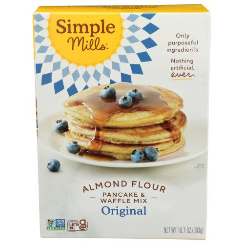 Simple Mills Pancake And Waffle Baking Mix 10.7 Oz