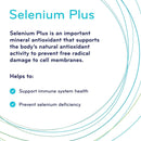 SISU Selenium Plus 200 mcg - 60 capsules - Selenium
