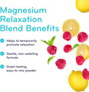 SISU Magnesium Powder Relaxation Blend - Raspberry Lemonade 133 g - Magnesium