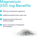 SISU Magnesium 250 mg - 200 vegetarian capsules - Magnesium