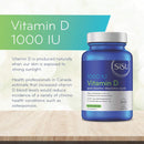 SISU Vitamin D 1000 IU Unflavoured - 400 Tablets - - Vitamin D