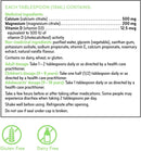 SISU Cal Mag Citrates Liquid with D3 - Creamy Vanilla 450 ml - Minerals