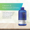 SISU Cal Mag Citrates Liquid with D3 - Creamy Vanilla 450 ml - Minerals