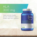 SISU Alpha Lipoic Acid 300 mg - 90 capsules - Antioxidant