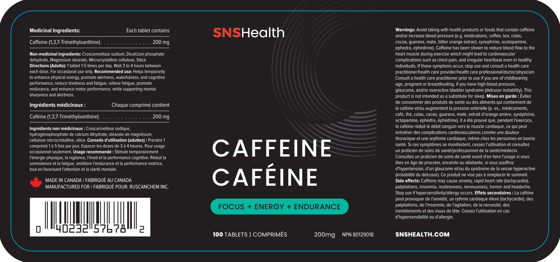 SNSHealth Caffeine