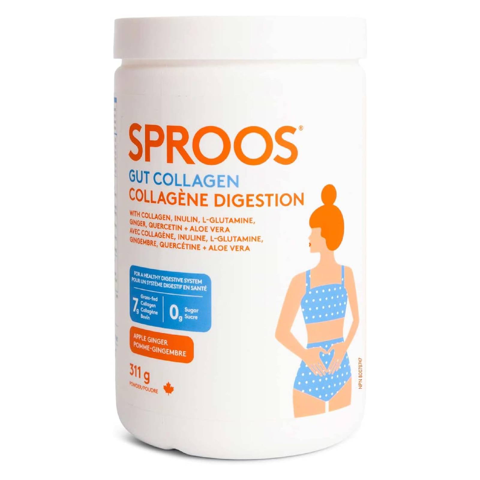 Sproos Gut Collagen - 311g - Collagen