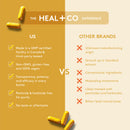 Heal + Co. Berberine - 90 vegetarian capsules - Superfoods