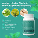 Heal + Co. Bloat Relief Complex - 120 capsules - Herbals