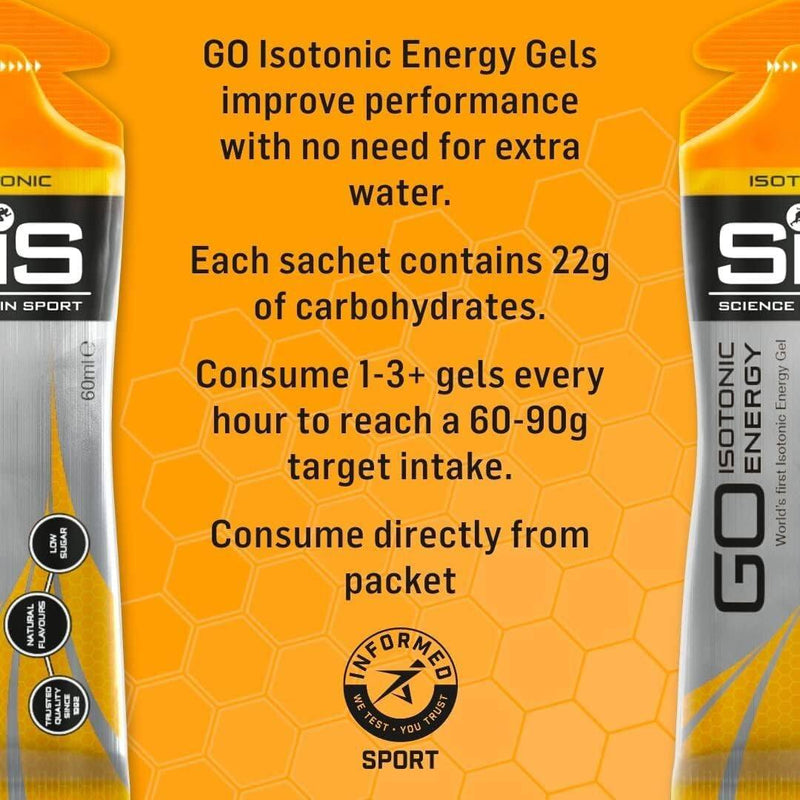 Science In Sport Go Isotonic Energy Gel Orange / 60ml