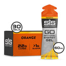 Science In Sport Go Isotonic Energy Gel - Orange 30X60ml - - Energy Drinks