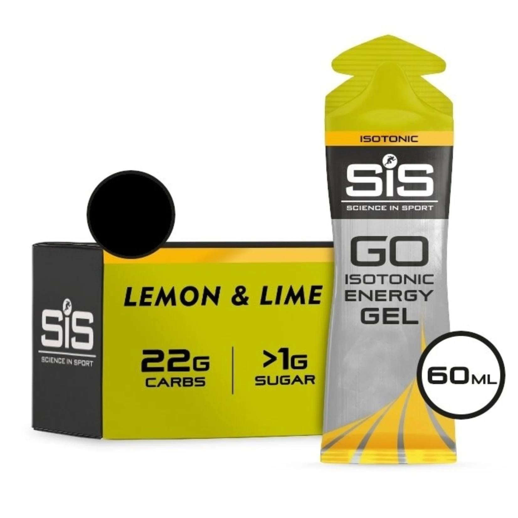 Science In Sport Go Isotonic Energy Gel Lemon Lime / 60ml