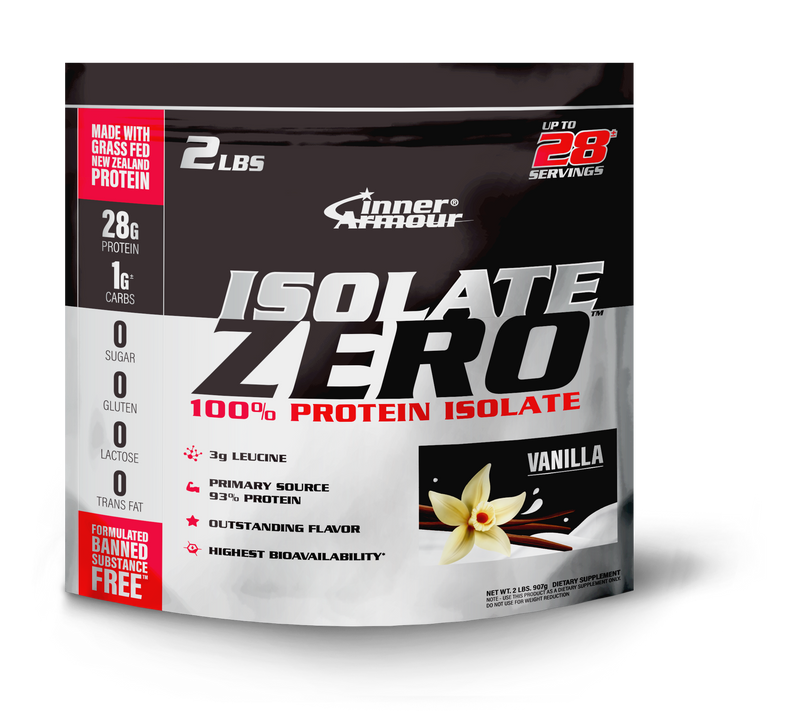 Inner Armour Isolate Zero - Vanilla 2lb - Protein Powder