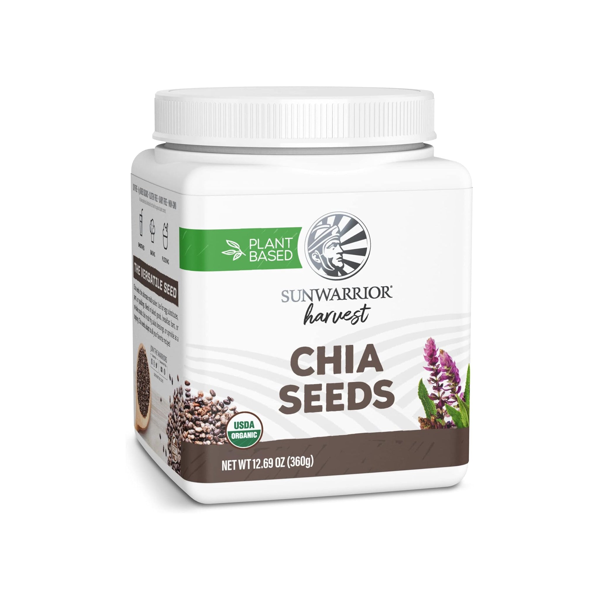 Sunwarrior Chia Seeds - 360 g - Nuts & Seeds