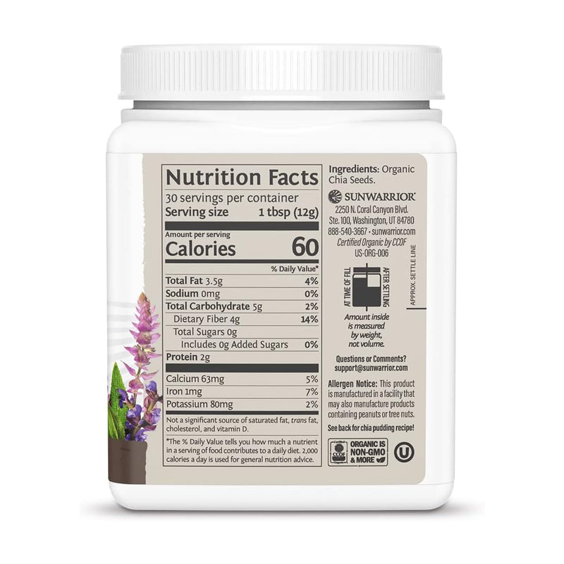 Sunwarrior Chia Seeds - - Nuts & Seeds