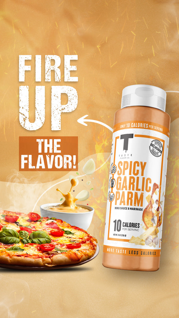 Taste Flavor Co. Sauce - Spicy Garlic Parm 9.0 oz - Sauces