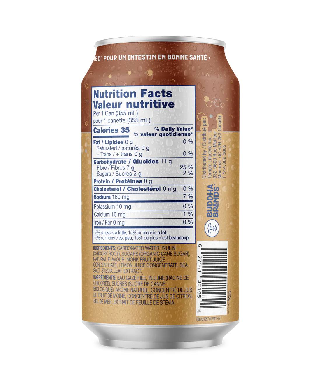 Thirsty Buddha Soda Root Beer / 12-pack