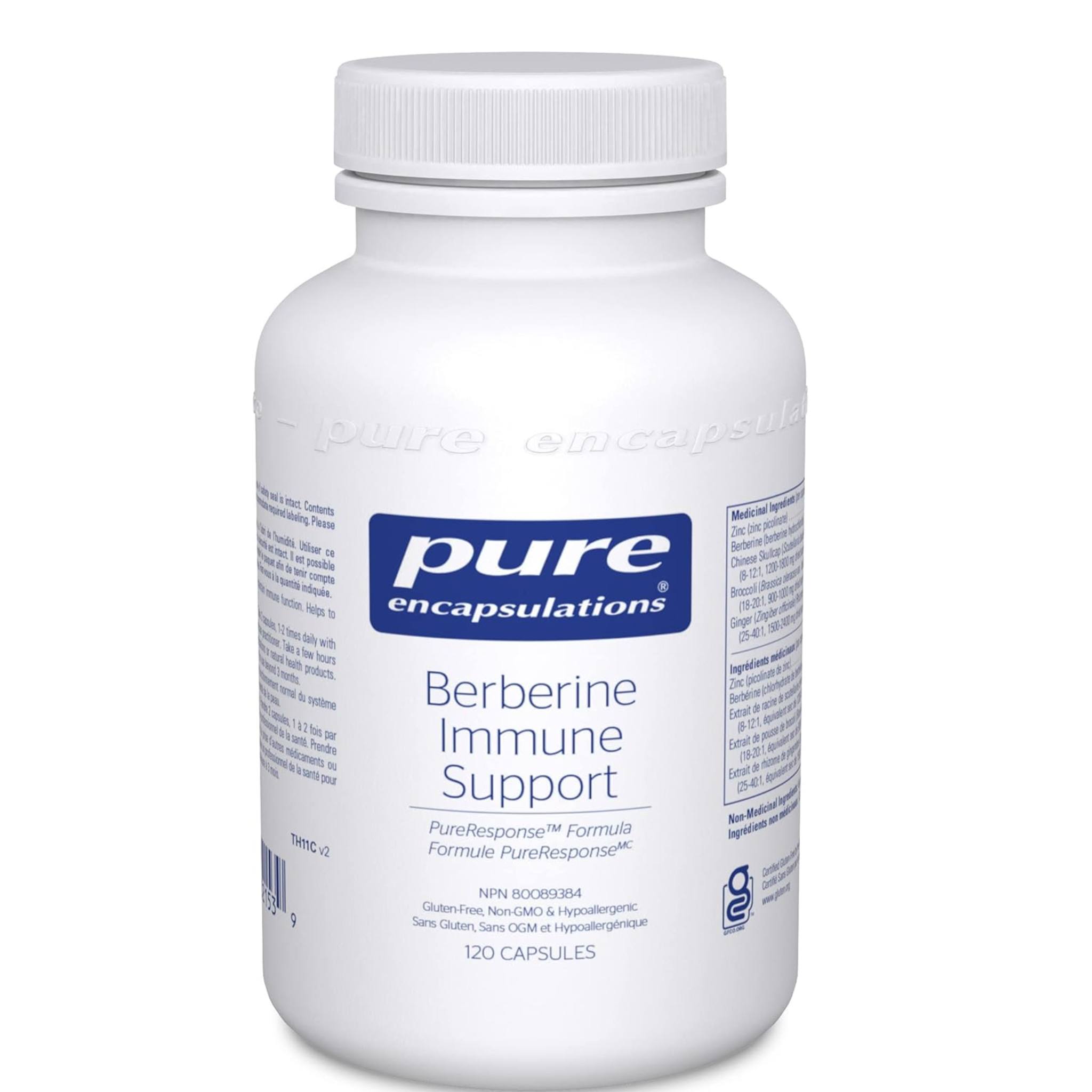 Pure Encapsulations Berberine Immune Support 120 capsules