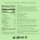 Truvani Proteins + Greens - - Protein Powder