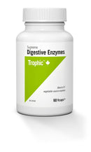 Trophic Supreme Digestive Enzymes 60 capsules - 60 vegetarian capsules - Enzymes