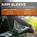 Incrediwear Arm Sleeve - Charcoal Large - Arm Sleeve