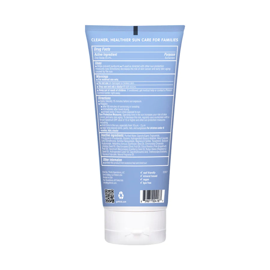 Thinksport Mineral Sunscreen Lotion SPF 50+