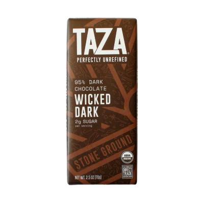 Taza Organic 95% Dark Chocolate Wicked Dark / 70g