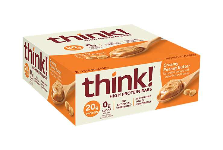 Think! High Protein Bars 10 pack / Creamy Peanut Butter