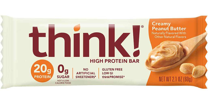 Think! High Protein Bars 10 pack / Creamy Peanut Butter