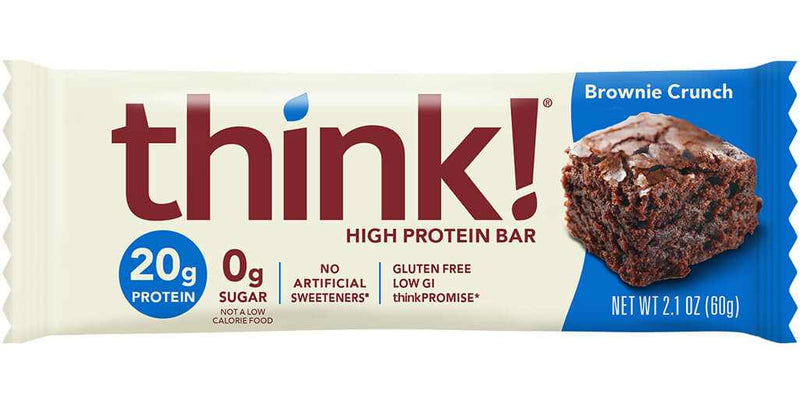 Think! High Protein Bars 10 pack / Brownie Crunch