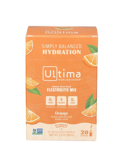 Ultima Replenisher Electrolyte Hydration Powder Orange / 68g