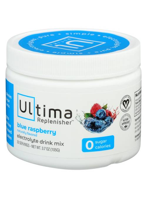 Ultima Replenisher Electrolyte Hydration Powder  Blue Raspberry / 105g